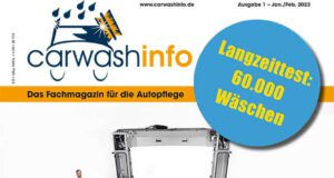 Das neue carwashinfo Magazin 01-2023 ist da