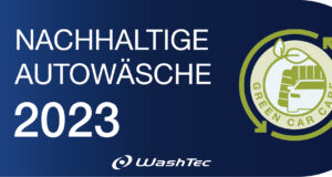 WashTec startet internationales Zertifizierungsprogramm für nachhaltige Autowaschstandorte