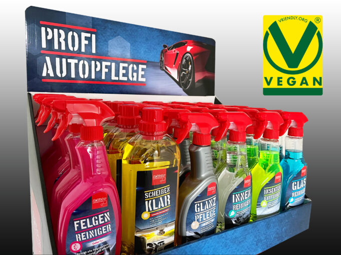 Vegane Autopflege-Produkte