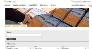 UNITI expo Ausstellerverzeichnis ist online und zeigt die internationale Reichweite Uniti expo