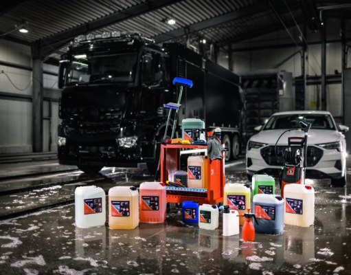 Glänzende Aussichten für die Fahrzeugwäsche Berner Chemische Produkte