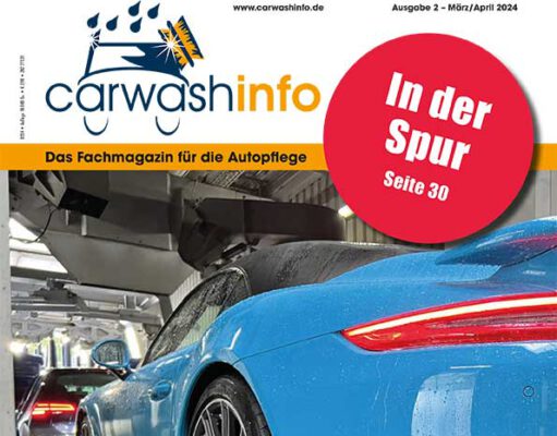 carwashinfo Ausgabe 02-2024 ist da carwashinfo Magazin 02-2024