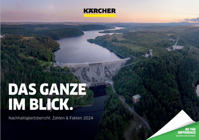 Das Familienunternehmen Kärcher hat seinen neuen Nachhaltigkeitsbericht veröffentlicht. Das Unternehmen gibt darin Auskunft über aktuelle Entwicklungen und Fortschritte im Bereich Nachhaltigkeit.
