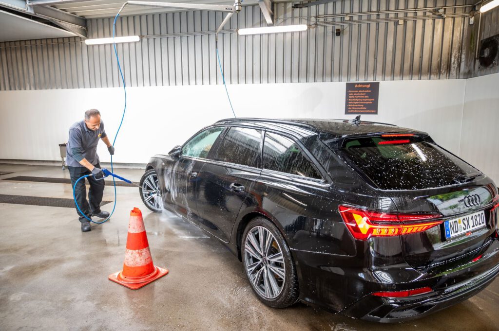 Auch bei der Felgenreinigung überzeugt der CleanStar mit perfekten Reinigungsergebnissen. Foto Sonax