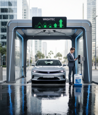 WashTec-Finanzchef Andreas Pabst setzt ambitionierte Finanzziele Foto: SymbolBild carwashinfo